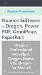 Mobile Screenshot of nuanceonlinestore.com